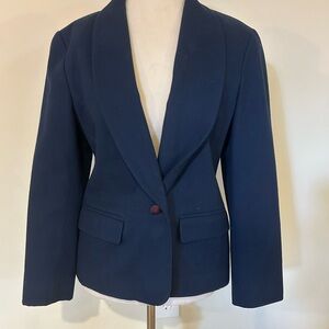 Vintage Pendleton wool blazer, navy blue size medium